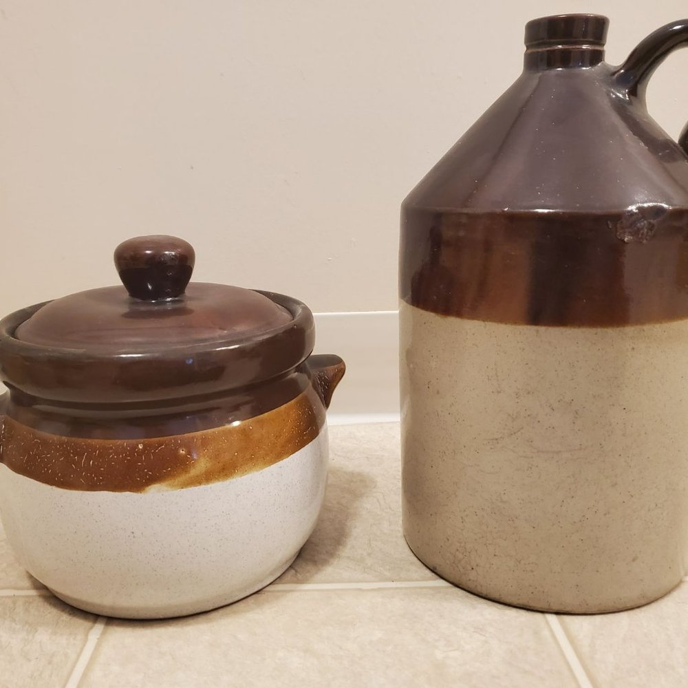 Gailstyn Pottery Jug and Jar (Set)